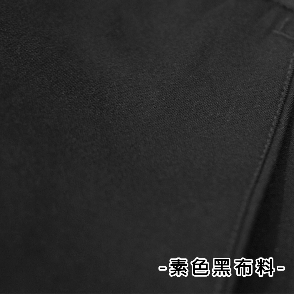 【Chinjun】 正統上班族西裝褲100%免燙，打折素色黑-thumb