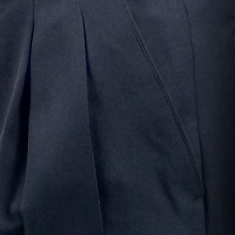 【Chinjun】正統上班族西裝褲100%免燙，打折素色深藍黑-thumb