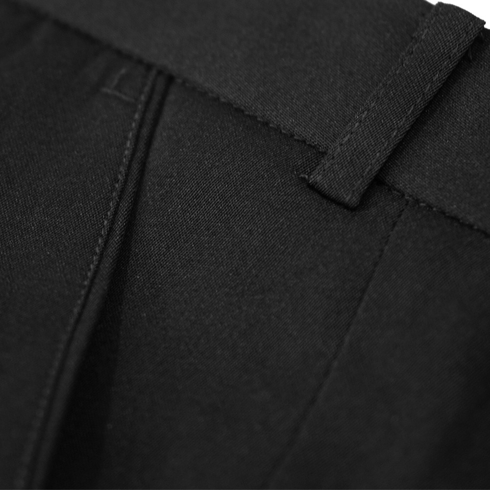 【Chinjun】正統上班族西裝褲100%免燙，打折素色深藍黑-圖片-6