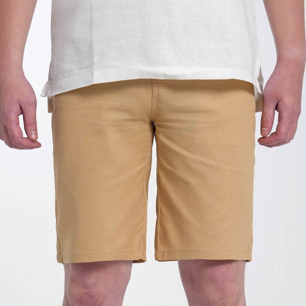 HalfP-休閒五分短褲-卡其/黑色/綠色 輕薄透氣、彈性舒適、夏日必備