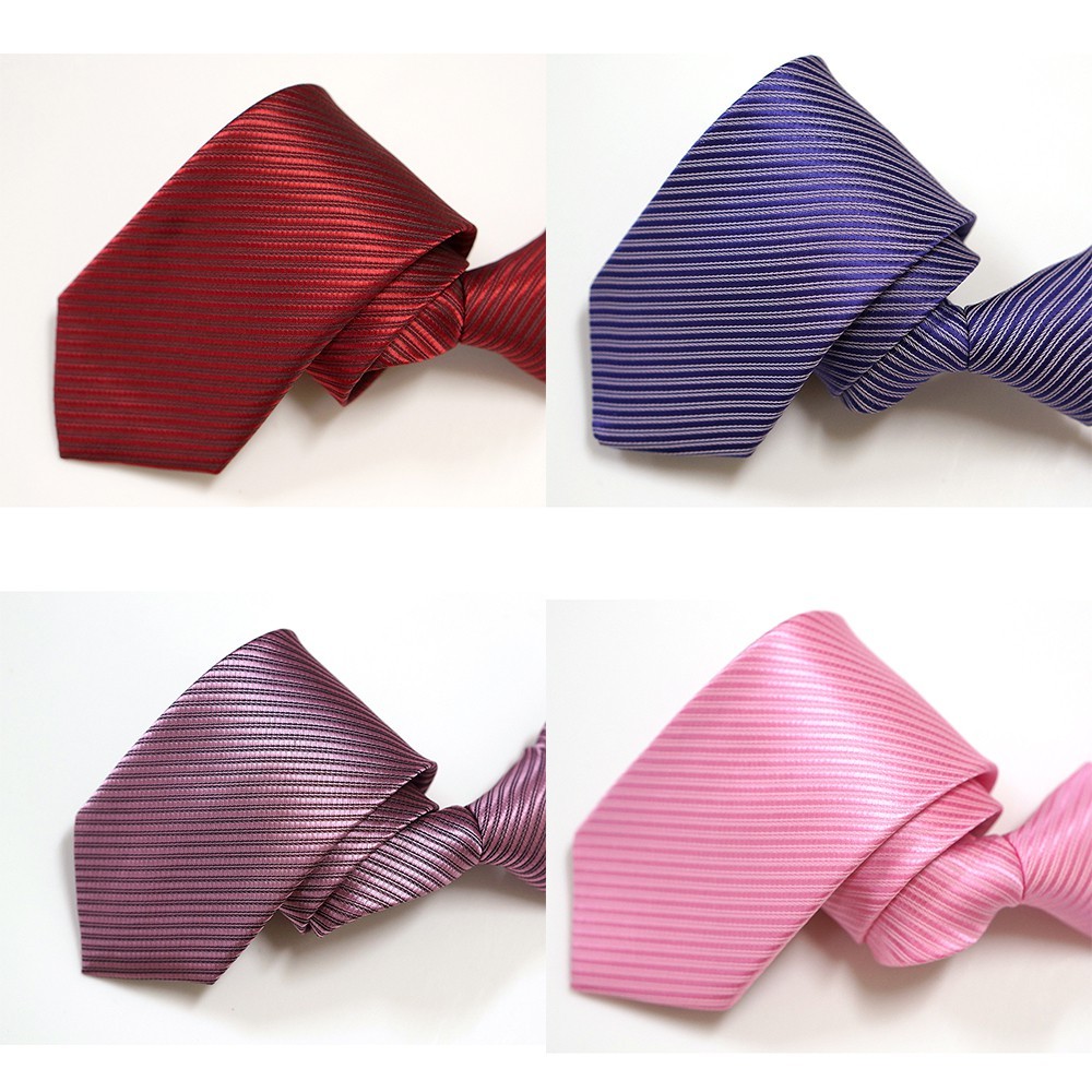 【CHINJUN領帶】自動拉鍊領帶-斜紋款-劍寬7公分-窄版-圖片-3