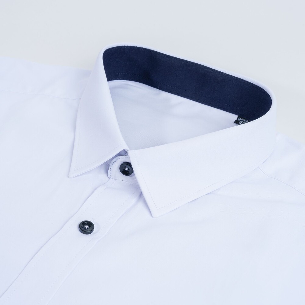 【CHINJUN/65系列】修身機能舒適襯衫-長袖、多樣款式、拼接、內襯