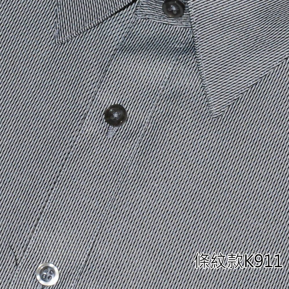 【CHINJUN/35系列】勁榮抗皺襯衫-長袖、條紋款、k911-thumb