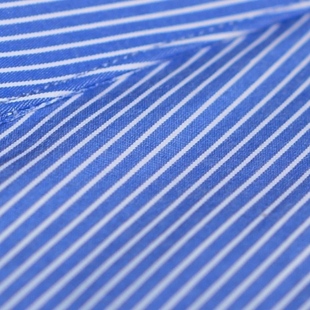 【CHINJUN/65系列】機能舒適襯衫-長袖/短袖、藍底細白線、T008-16、sT008-16-圖片-2