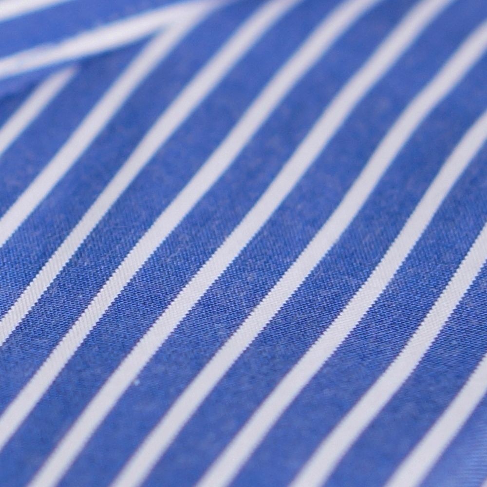 【CHINJUN/65系列】機能舒適襯衫-長袖/短袖、藍底粗白線條、T009-22、sT009-22-圖片-3